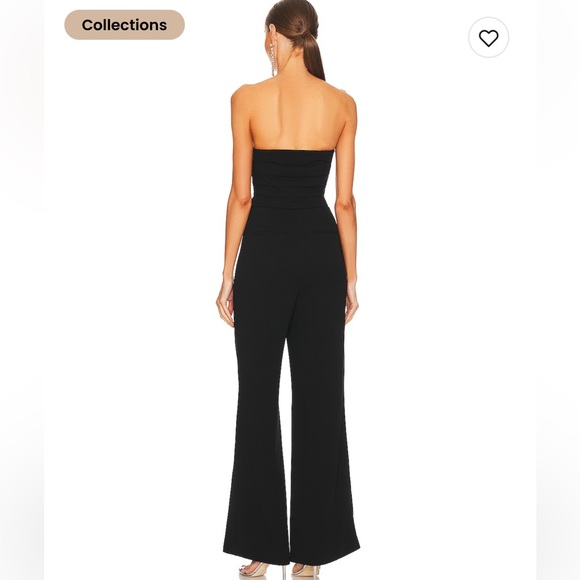 SIMKHAI Bustier black Jumpsuit - Picture 5 of 13